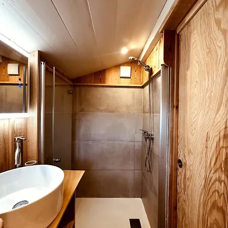 Cabin, Terrace And Enclosed Garden